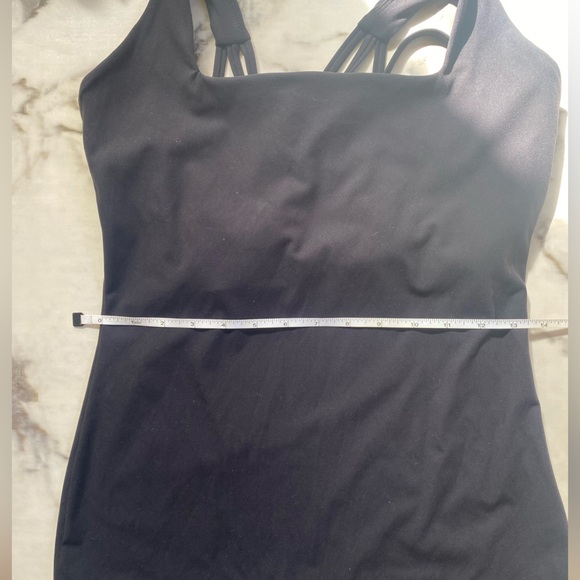 Buffbunny Black Cross Back Tank Top Medium - Picture 5 of 7